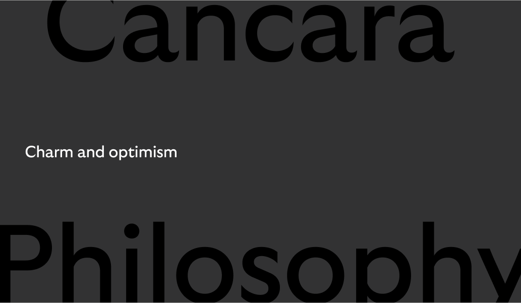 Our illustration stye feels charming and optimistic, inspired by our Cancara philosophy.