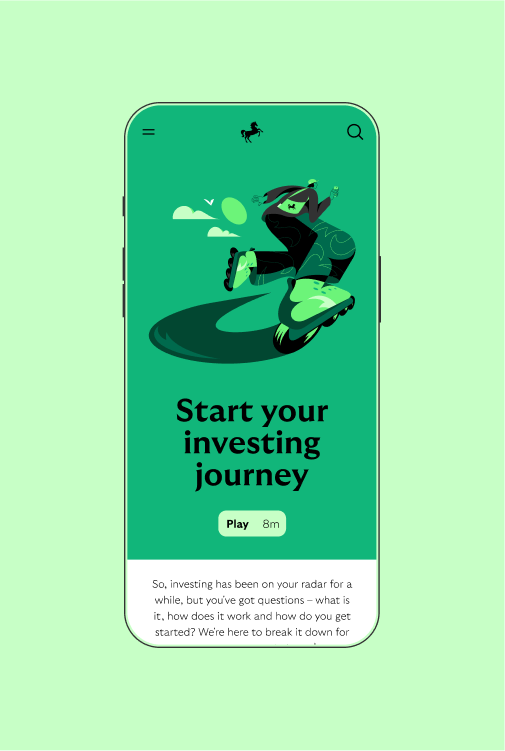 Illustration on mobile phone example