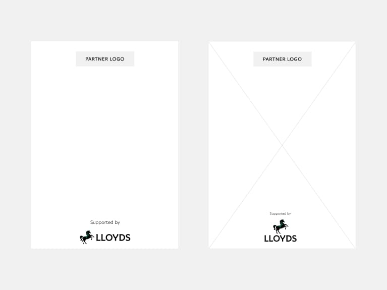 Creating a logo sign-off example